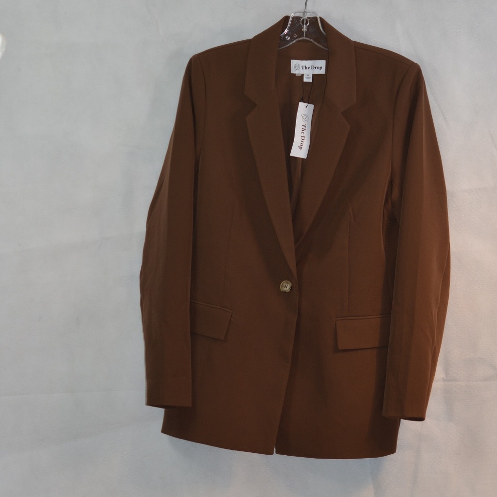 Brown Blazer SZ M The Drop NWT
